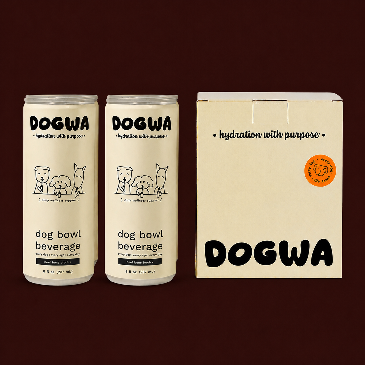 Dogwa Carton (4 cans)