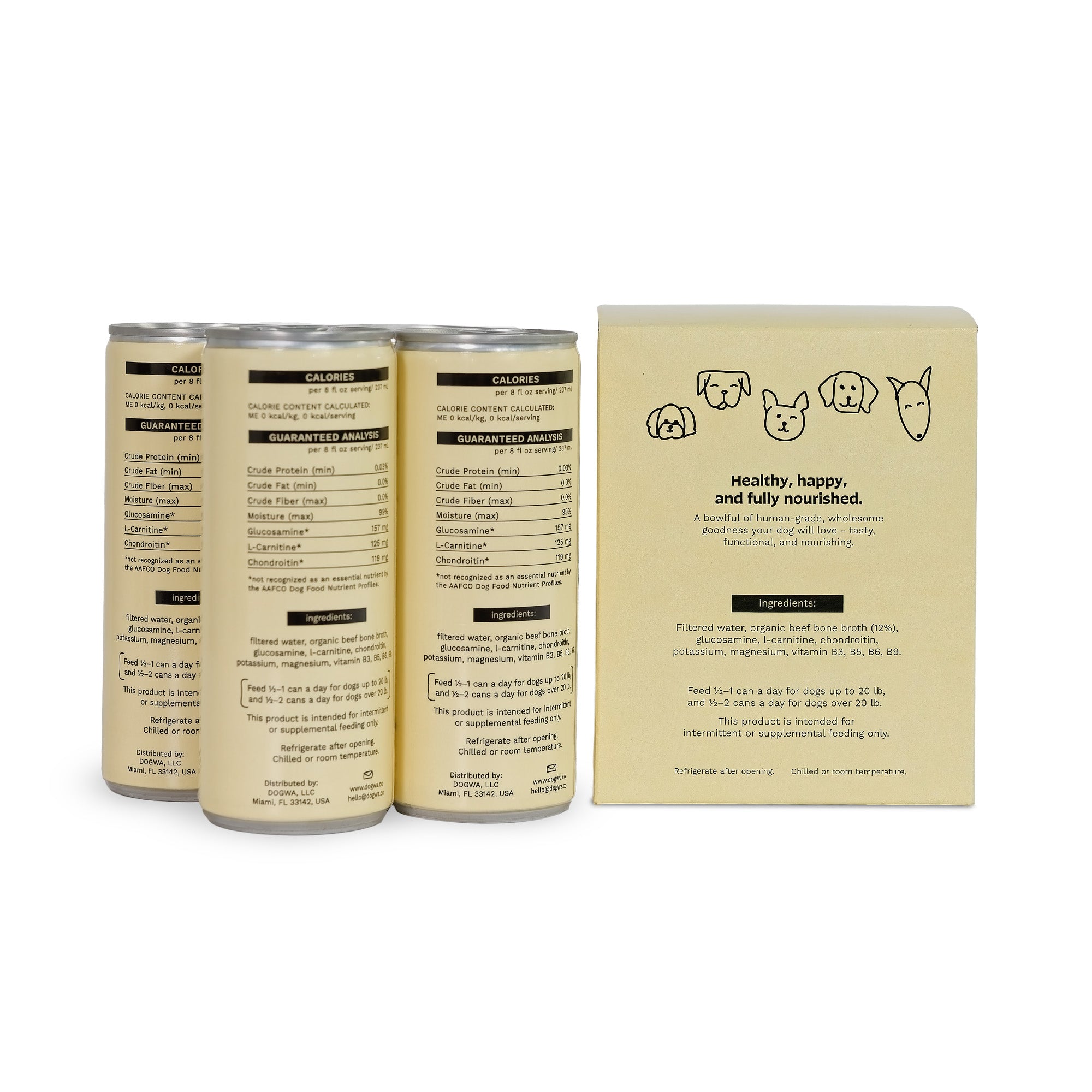 Dogwa Carton (4 cans)