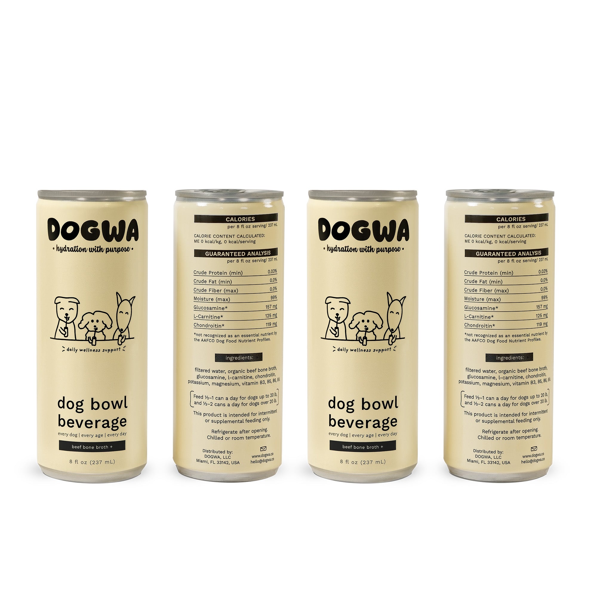 Dogwa Carton (4 cans)